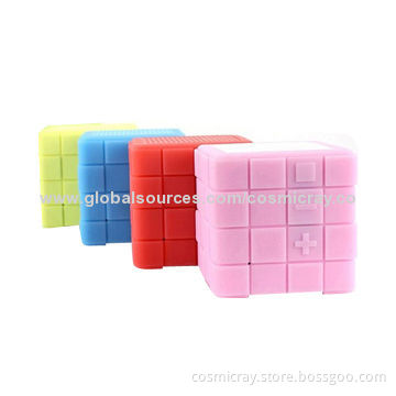 Bluetooth Mini Speakers with 600mAh Rechargeable Battery, LED Screen